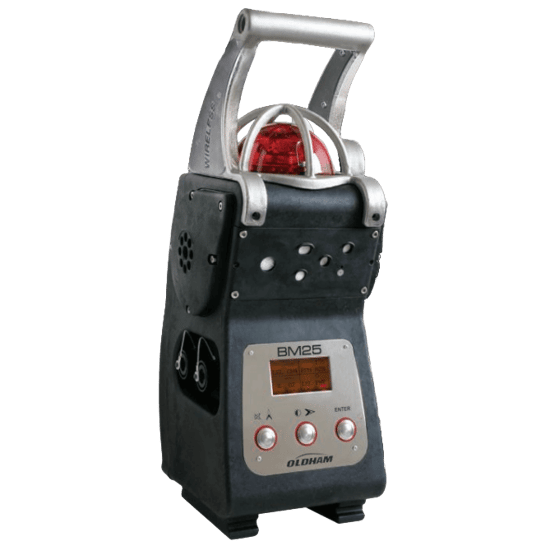 Detcon Transportable Multi-Gas Area Monitor, BM 25